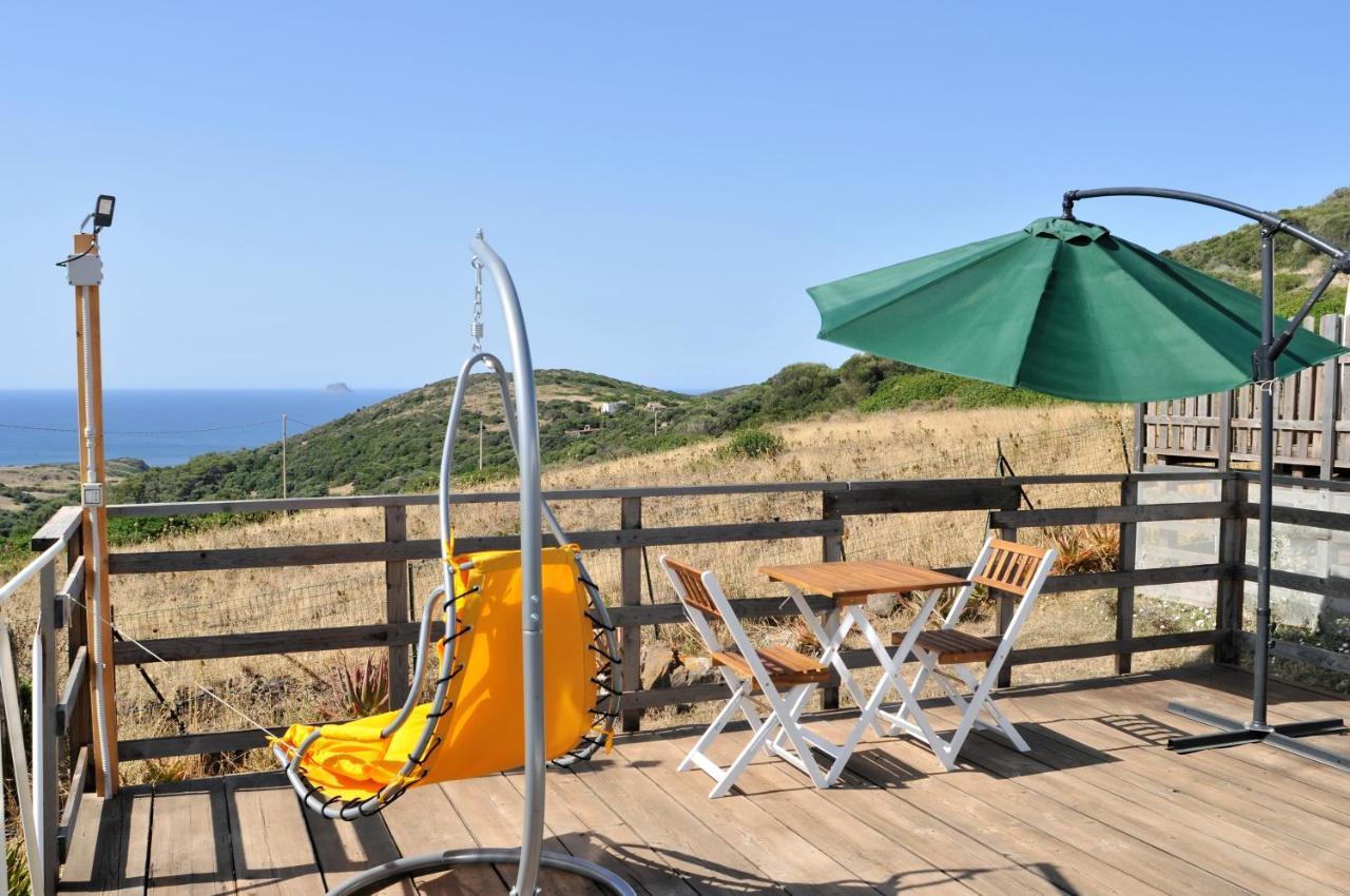 Agriturismo Glamping Erbe Matte SantʼAntìoco Buitenkant foto
