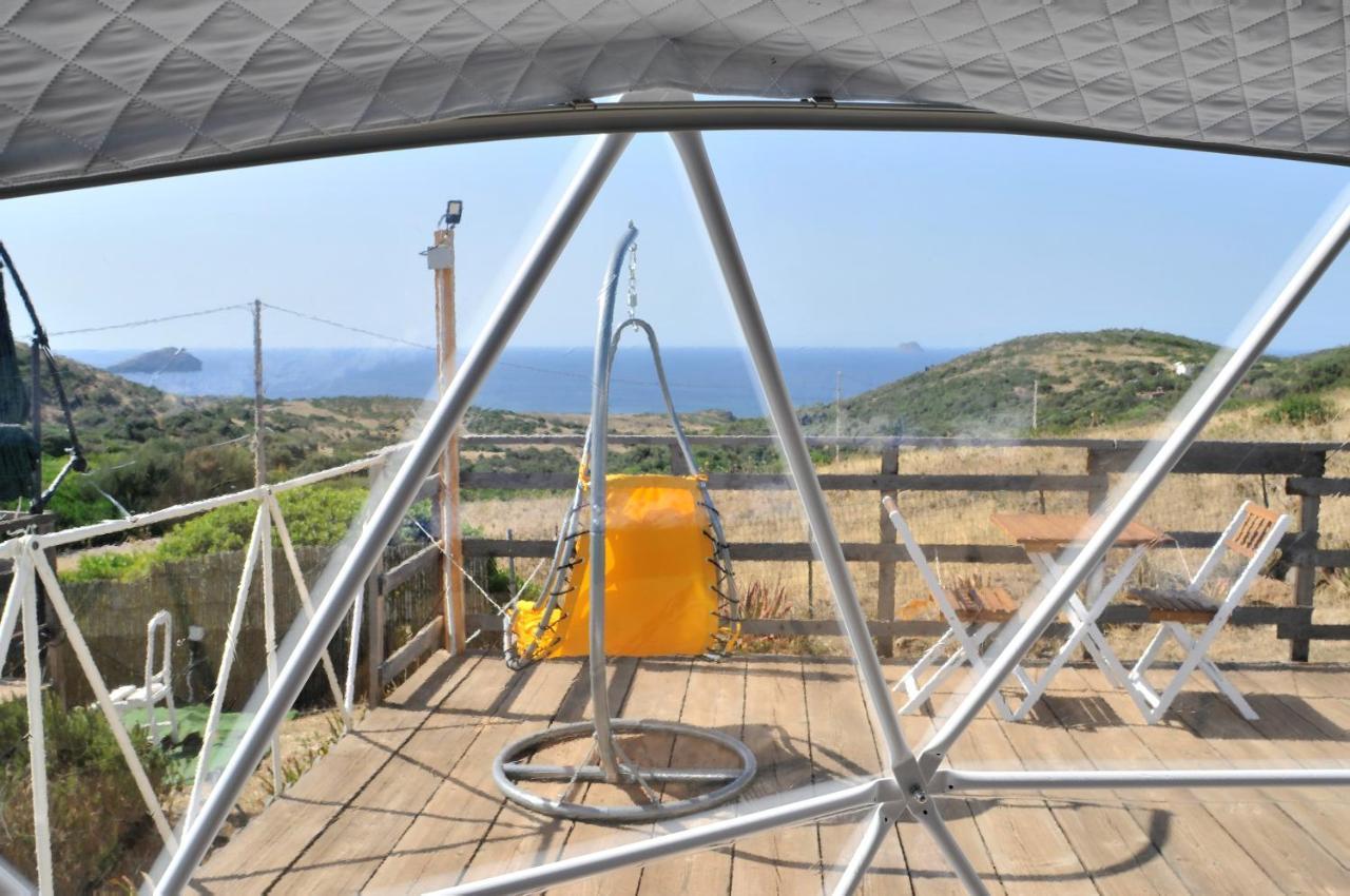 Agriturismo Glamping Erbe Matte SantʼAntìoco Buitenkant foto