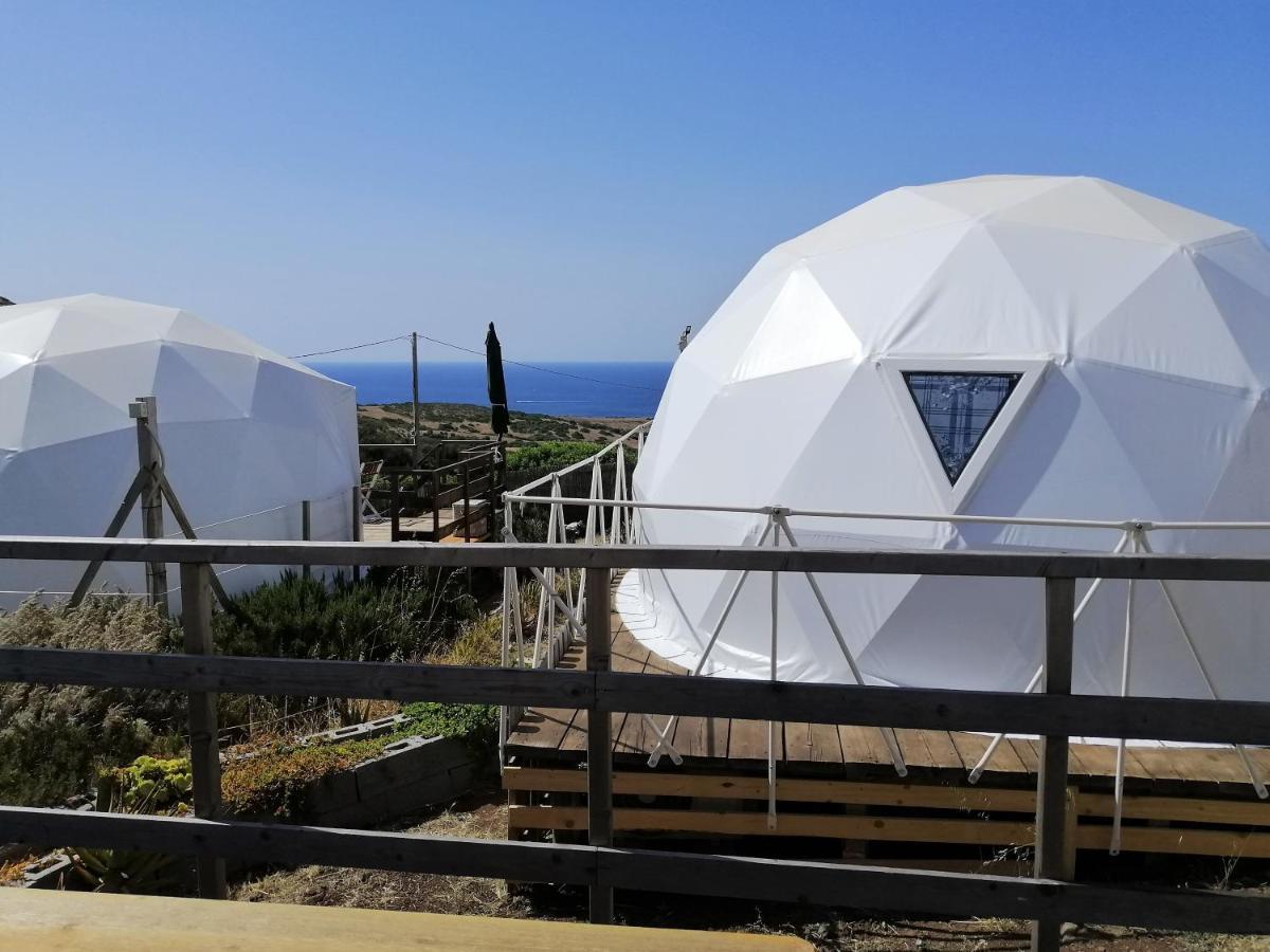 Agriturismo Glamping Erbe Matte SantʼAntìoco Buitenkant foto
