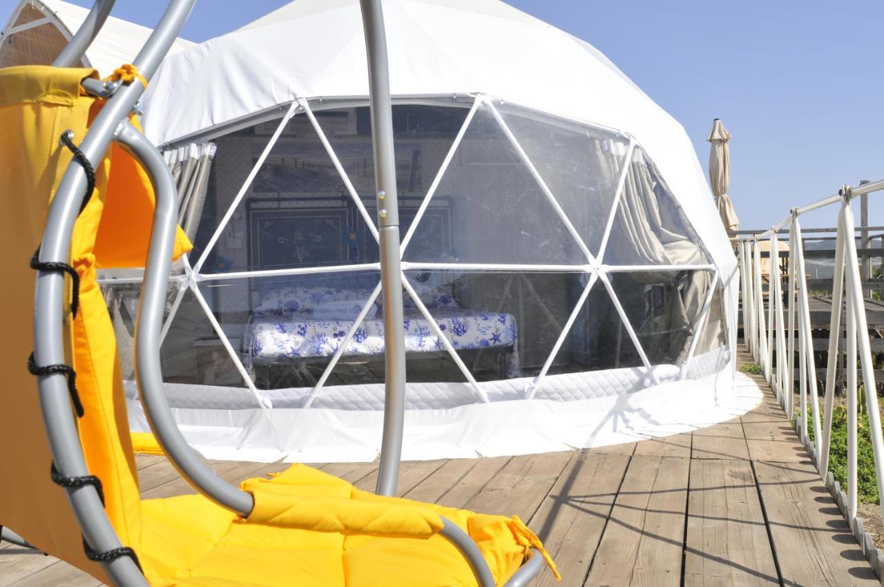 Agriturismo Glamping Erbe Matte SantʼAntìoco Buitenkant foto