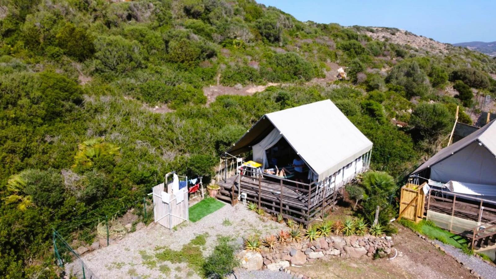 Agriturismo Glamping Erbe Matte SantʼAntìoco Buitenkant foto