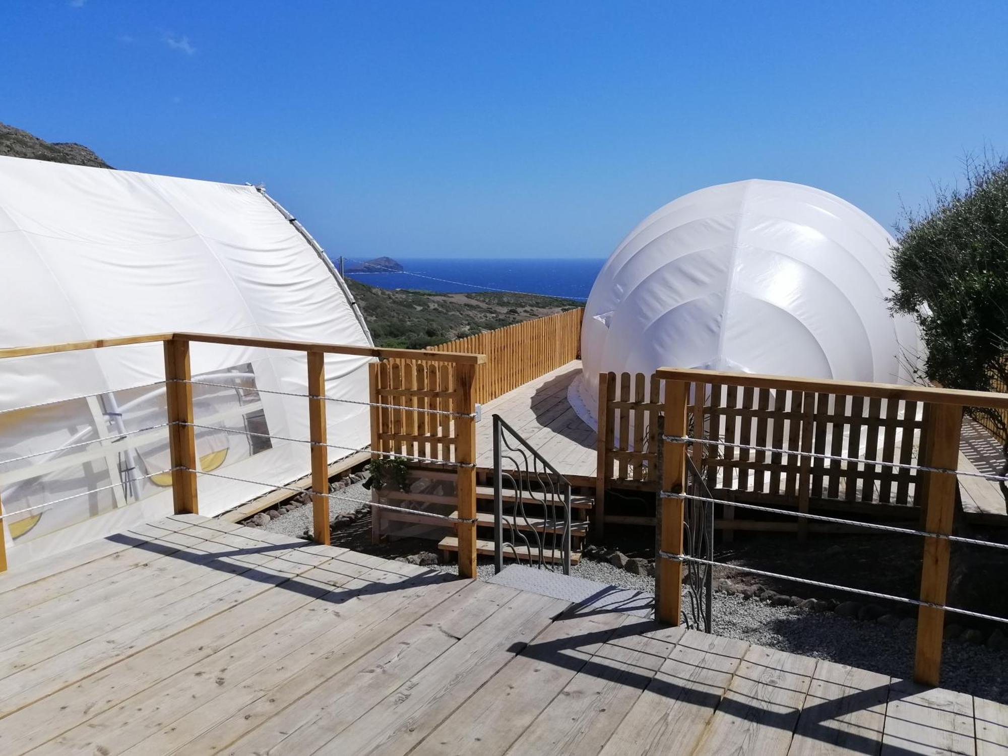 Agriturismo Glamping Erbe Matte SantʼAntìoco Buitenkant foto