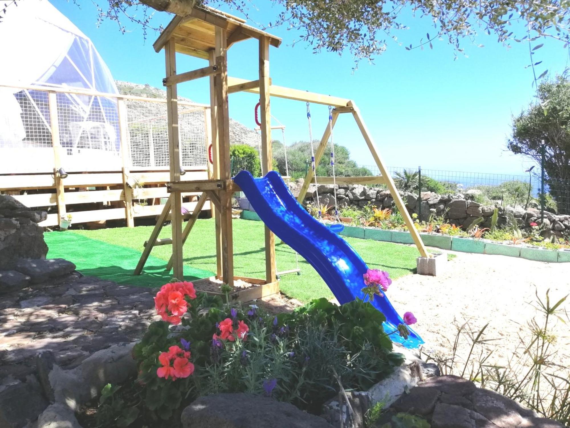 Agriturismo Glamping Erbe Matte SantʼAntìoco Buitenkant foto