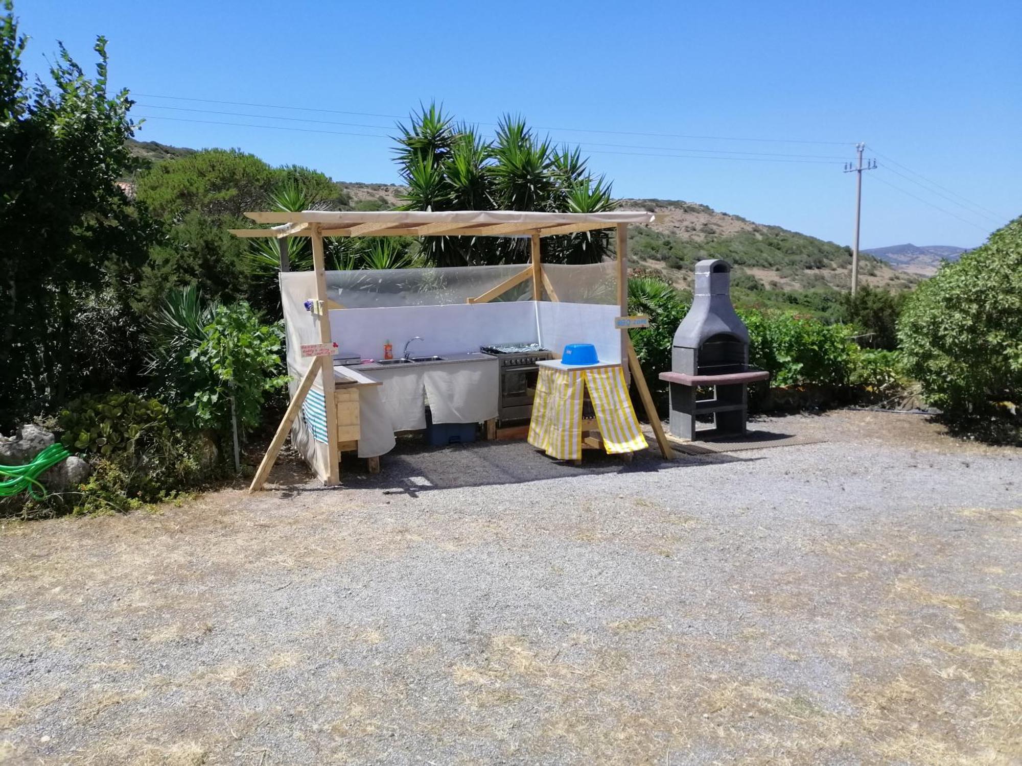 Agriturismo Glamping Erbe Matte SantʼAntìoco Buitenkant foto