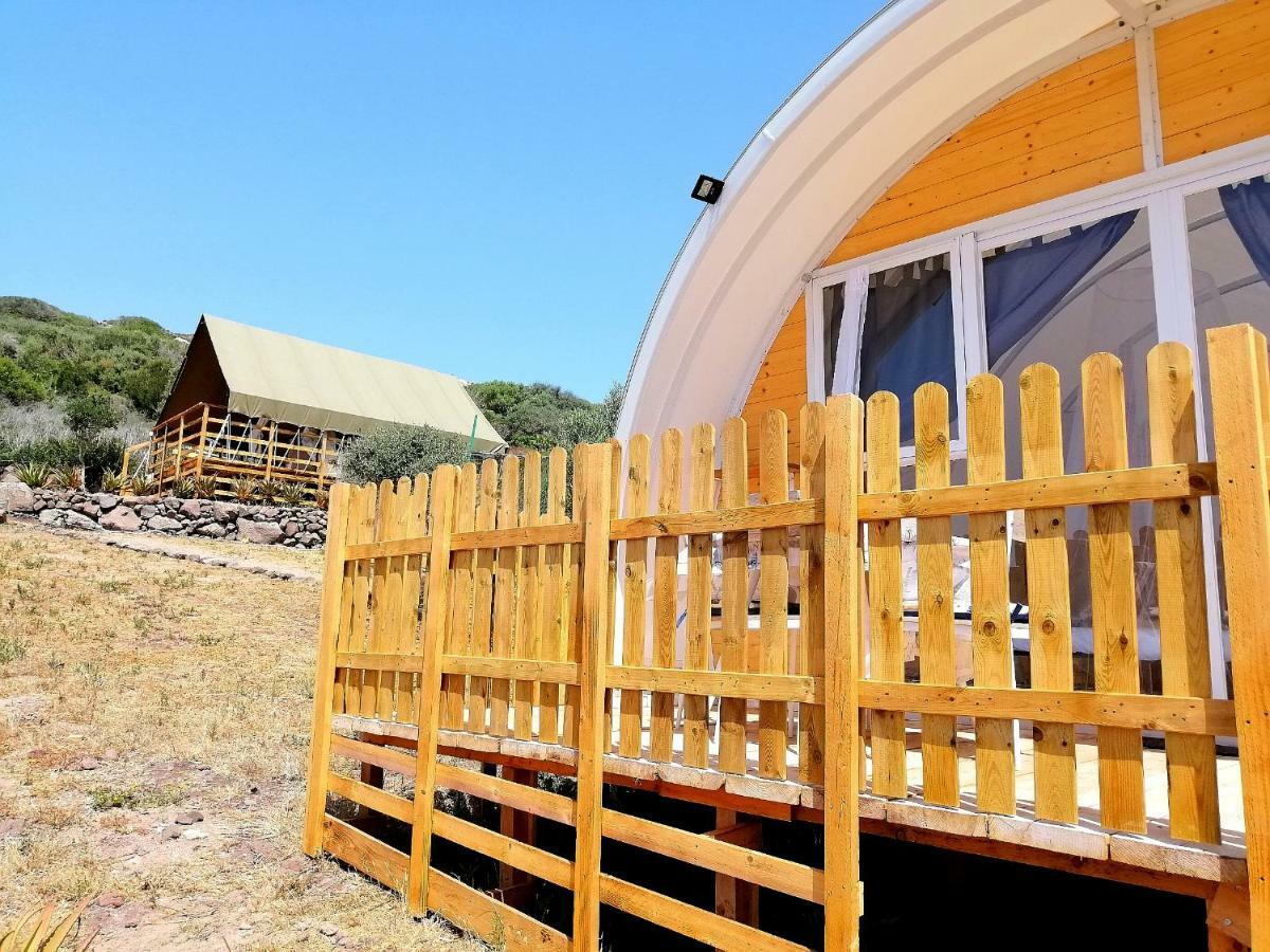 Agriturismo Glamping Erbe Matte SantʼAntìoco Buitenkant foto