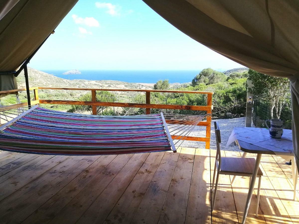 Agriturismo Glamping Erbe Matte SantʼAntìoco Buitenkant foto